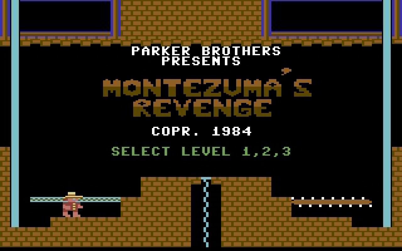 [10/02/2011] Montezuma s Revenge 1986 Startbildschirm