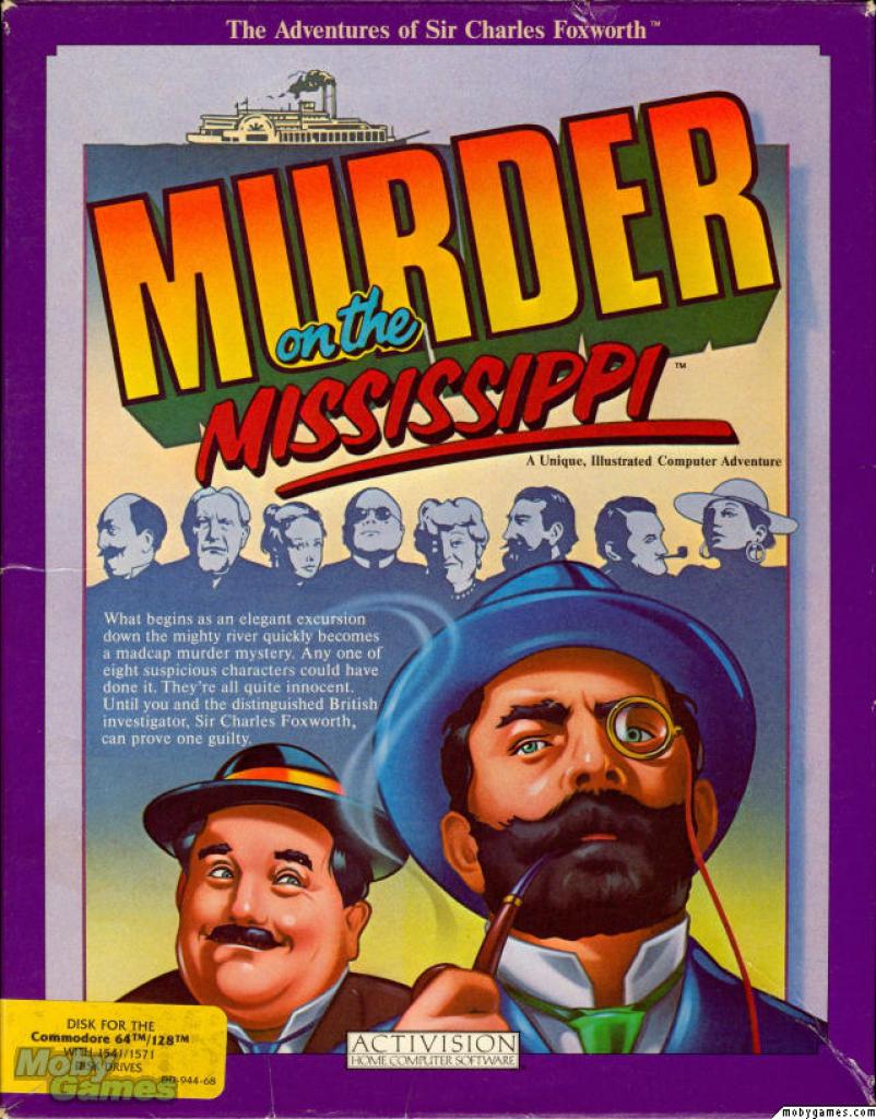 [10/02/2011] Murder on the Mississippi 1986 Cover