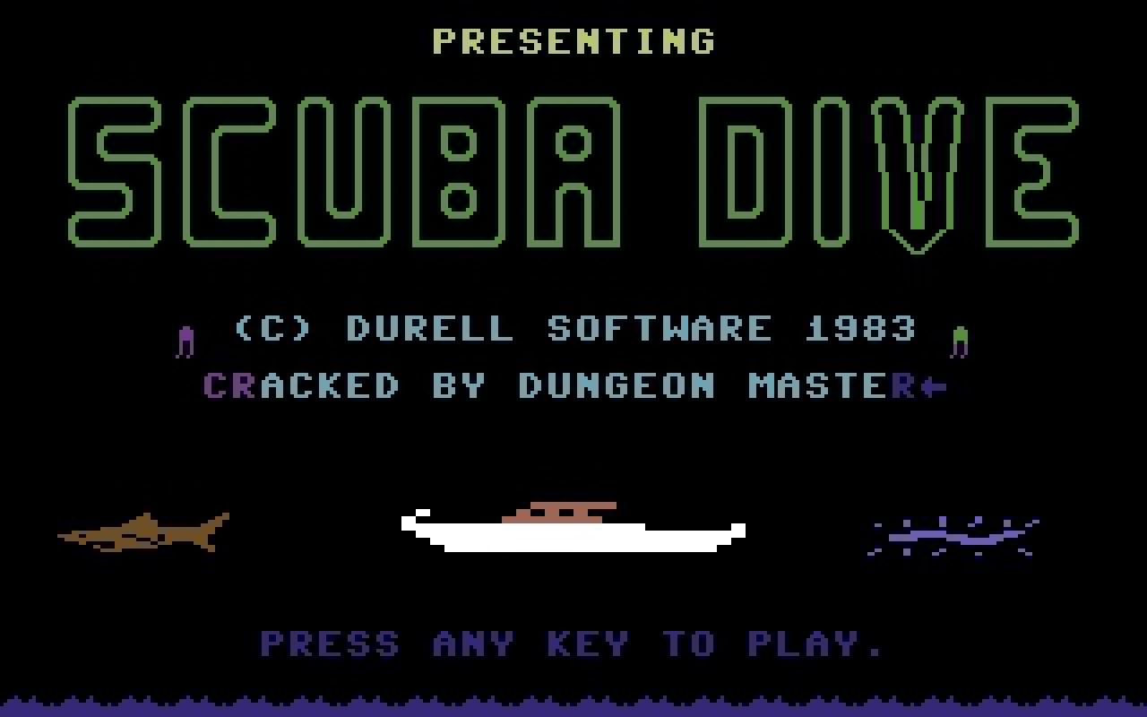 [10/02/2011] Scuba Dive 1983 Startbildschirm