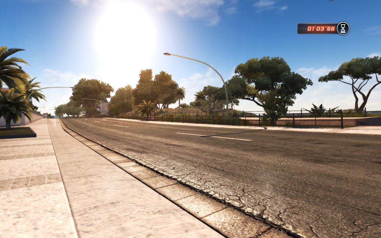 [09/02/2011] Test Drive Unlimited 2: Kantenglättung, HDR-Lichteffekte und realistische Bodentexturen bietet dieser Screenshot (1680 x 1050) zum kommenden Rennspiel.