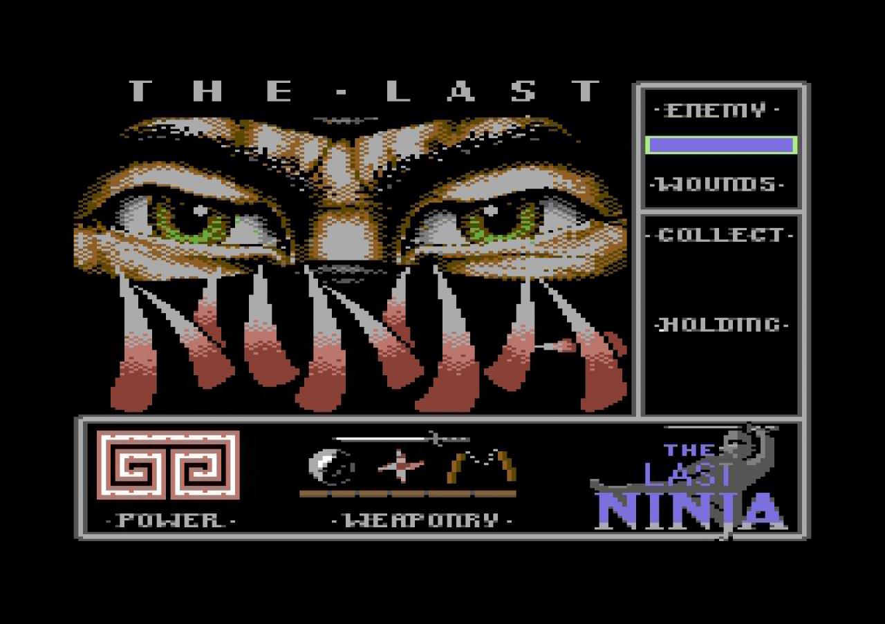 [10/02/2011] The Last Ninja 1991 Startbildschirm