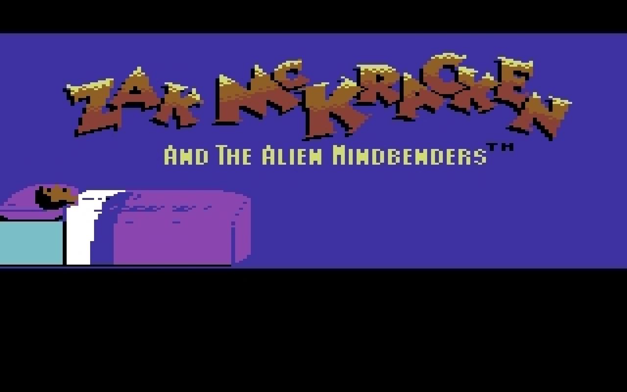 [10/02/2011] Zak McKracken and the Alien Mindbenders 1988 Startbildschirm