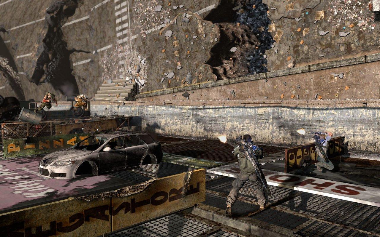 [05/02/2011] Inversion - Im Third-Person-Shooter müsst ihr die Lage häufig aus einer anderen Perspektive betrachten - und zwar im wahrsten Sinne des Wortes. Leider wirken die Gravitations-Spielerein aufgesetzt, die dünne Handlung würde auf einen Bierdeckel passen. Hier wurde Potenzial verschenkt.