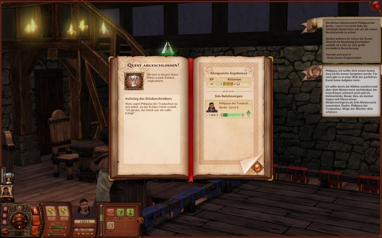 [24/03/2011] PC Games testet Die Sims Mittelalter. Hier sehen Sie viele neue Screenshots aus dem neuen EA-Spiel. (8)