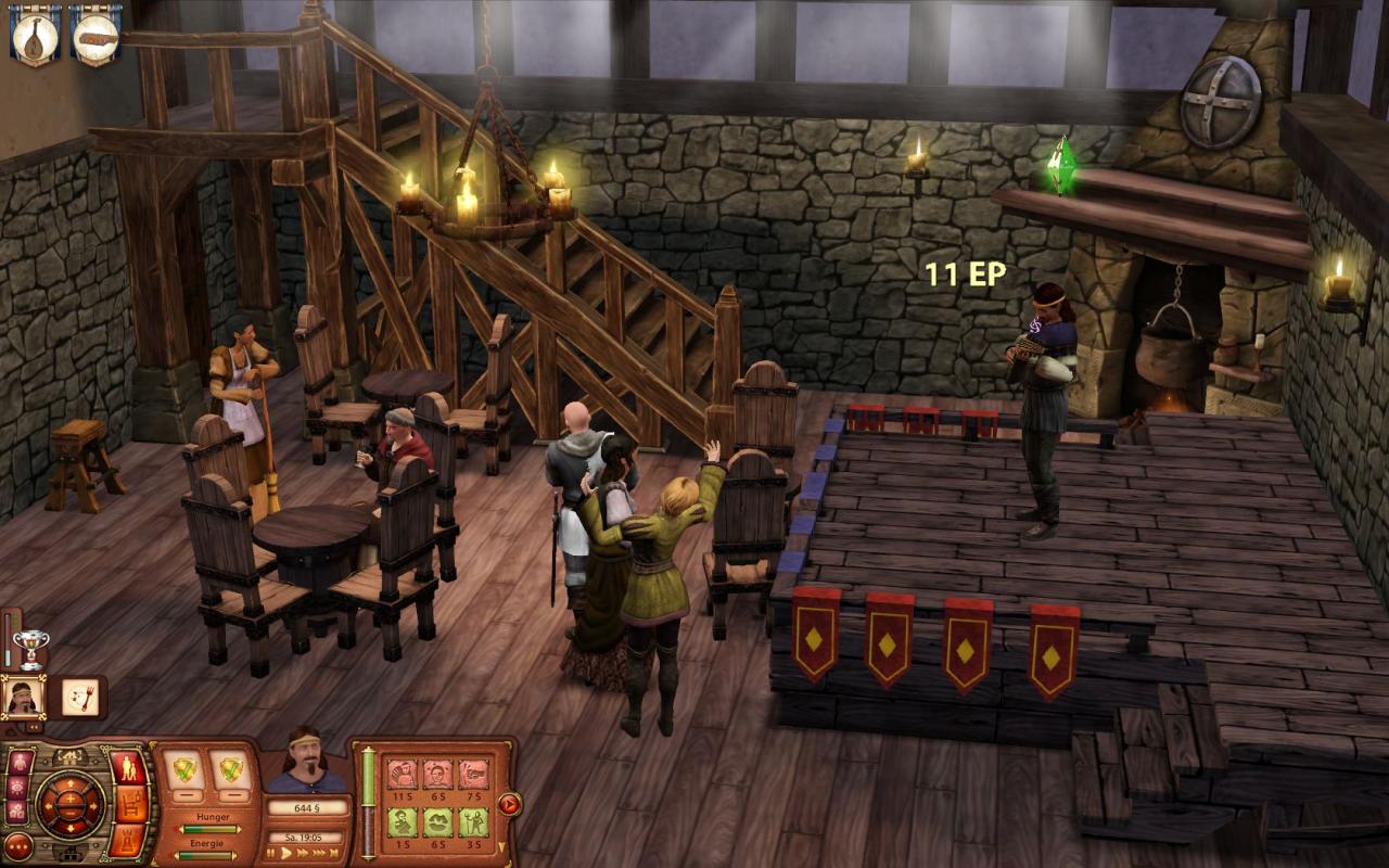 [24/03/2011] PC Games testet Die Sims Mittelalter. Hier sehen Sie viele neue Screenshots aus dem neuen EA-Spiel. (9)