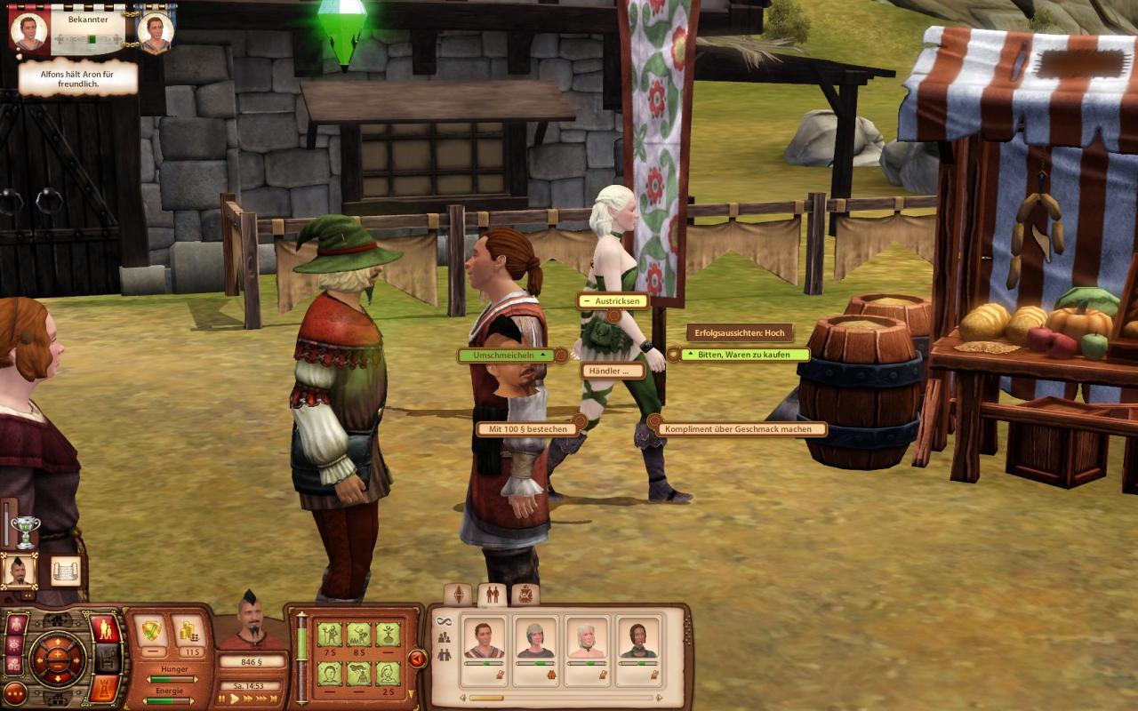 [24/03/2011] PC Games testet Die Sims Mittelalter. Hier sehen Sie viele neue Screenshots aus dem neuen EA-Spiel. (19)