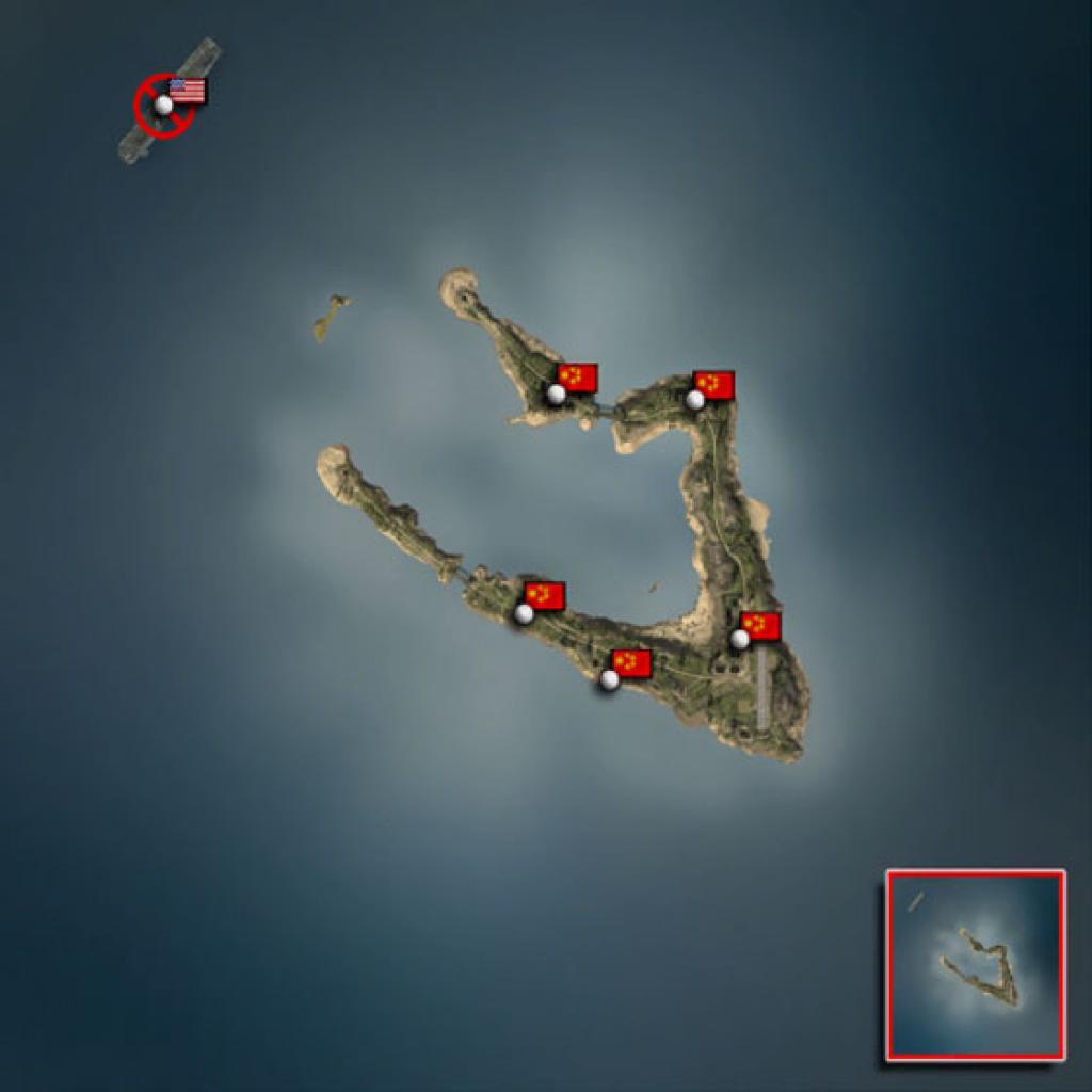 [18/03/2011] Wake Island 2007 - Während die US-Truppen bereits auf dem Festland kämpfen, besetzen chinesische Truppen im Rücken der Amerikaner die Insel Wake. Mit einem Flugzeugträger wird die Rückeroberung gestartet.