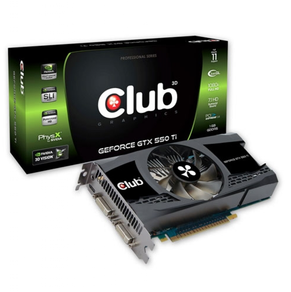 [16/03/2011] Club 3D GTX 550Ti