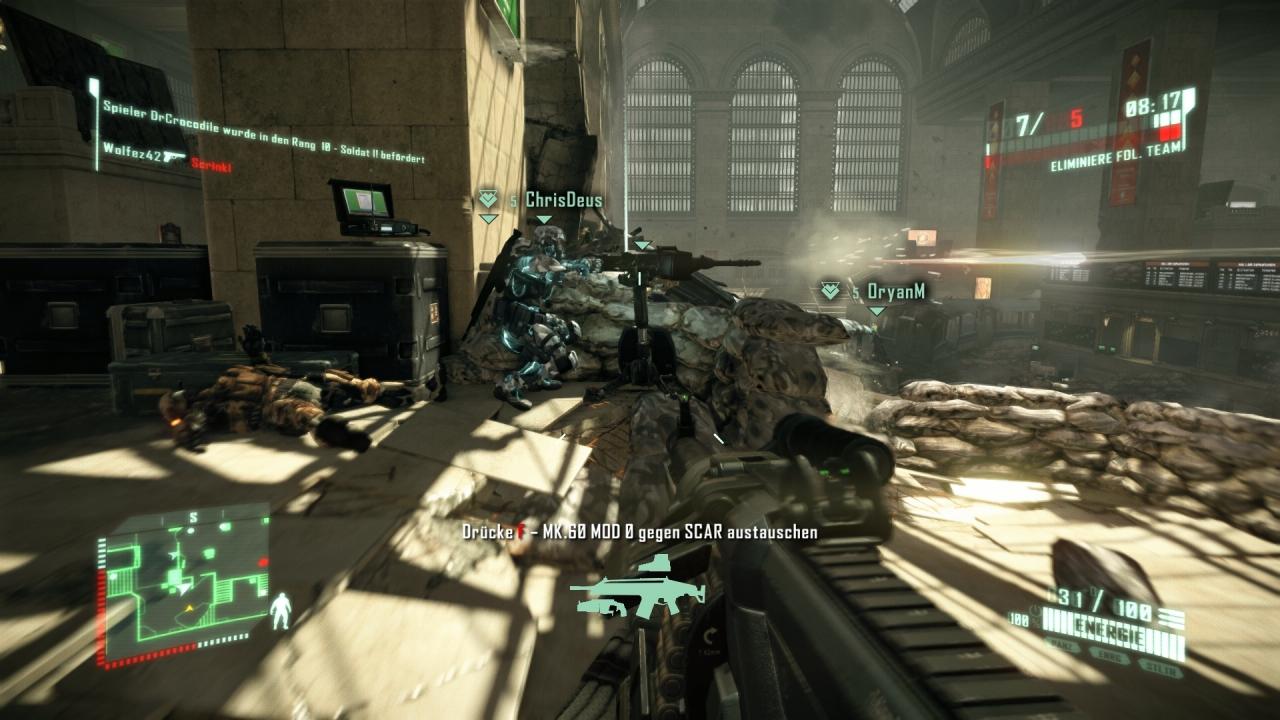 [28/03/2011] PC Games testet den Multiplayer-Modus von Crysis 2: Innovationen fehlen zwar, dafür macht der Crytek-Shooter aber mächtig Spaß. (17)