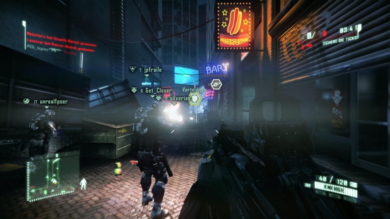 [28/03/2011] PC Games testet den Multiplayer-Modus von Crysis 2: Innovationen fehlen zwar, dafür macht der Crytek-Shooter aber mächtig Spaß. (24)