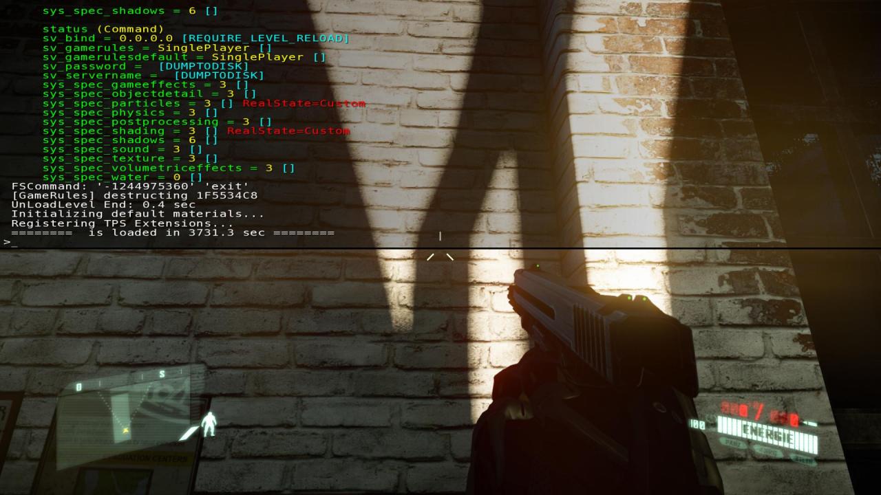 [25/03/2011] In der Konsole könnt ihr die Grafik von Crysis 2 nach Ihren Vorstellungen anpassen.