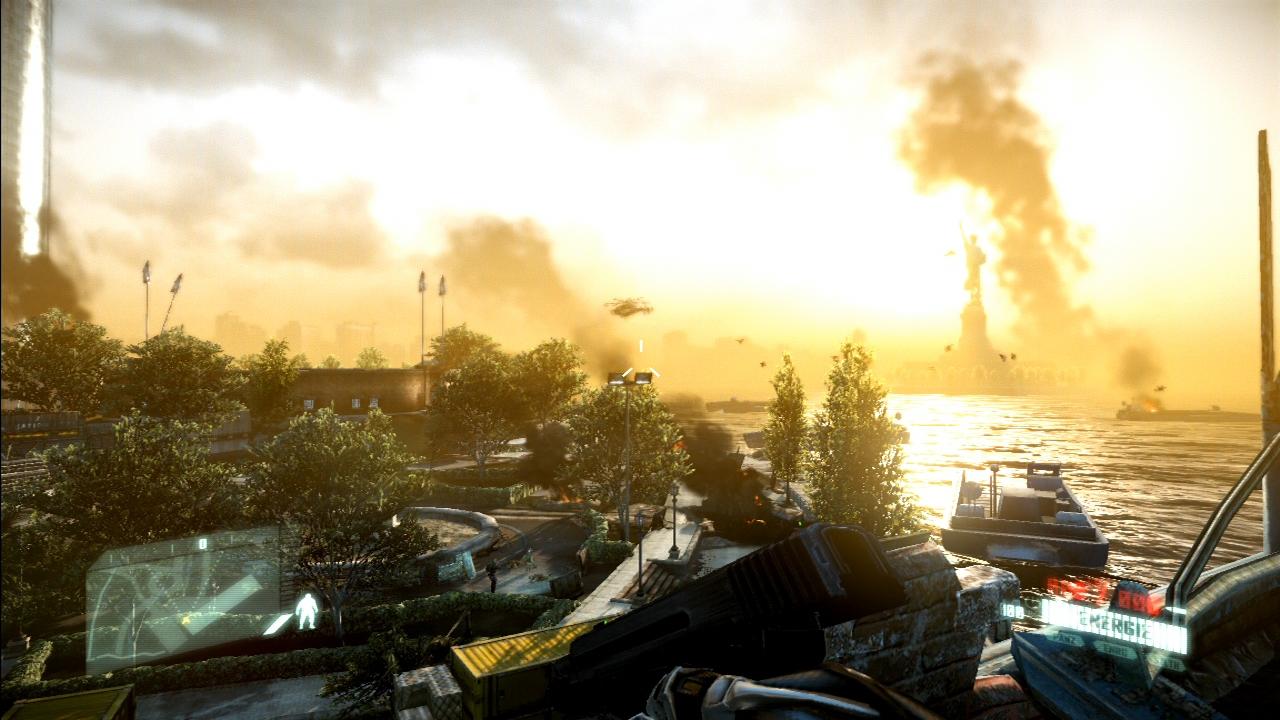 [21/03/2011] Crysis 2: Die Sky-Boxen aus Crysis 2 brauchen sich wahrlich nicht verstecken. Der Ego-Shooter bietet tolle Panoramen mit realistischen Lichteffekten.
