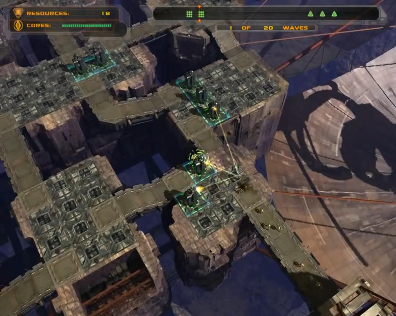 [22/03/2011] Platz 1: Defense Grid: The Awakening - Mit insgesamt 20 Missionen bietet das Spiel eine breite Palette an Aufgaben zum Schutz der 