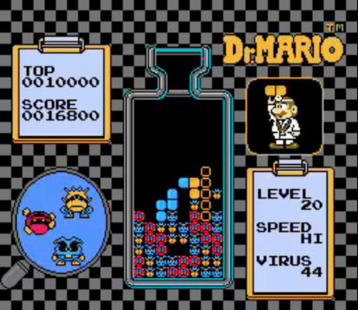 [30/03/2011] Dr. Mario macht alles richtig: Er schmeißt mit Medikamenten um sich, um seine Patienten zu heilen und den fiesen Bazillen den Gar aus zu machen. Das belohnen wir natürlich mit unserem Vertrauen.