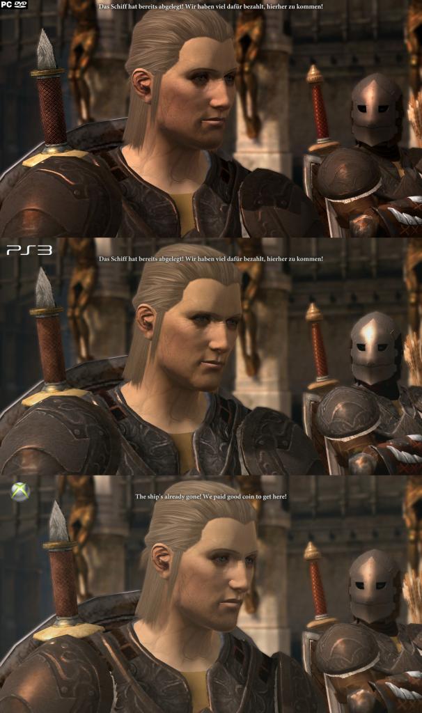 [07/03/2011] Der Dragon Age 2-Grafikvergleich: PC (oben) vs. Playstation 3 (Mitte) und Xbox 360 (unten). (4)