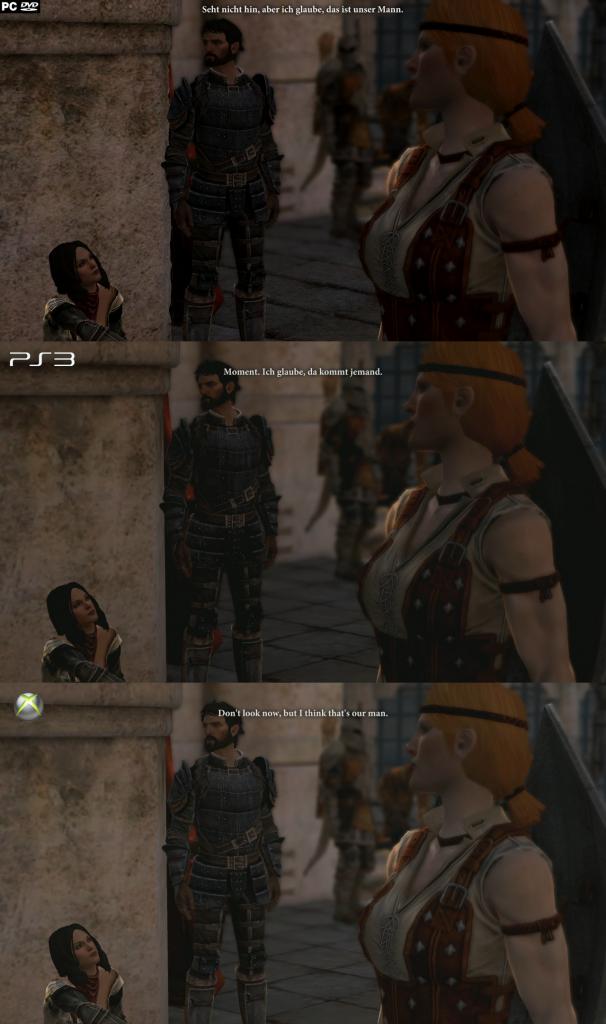 [07/03/2011] Der Dragon Age 2-Grafikvergleich: PC (oben) vs. Playstation 3 (Mitte) und Xbox 360 (unten). (6)