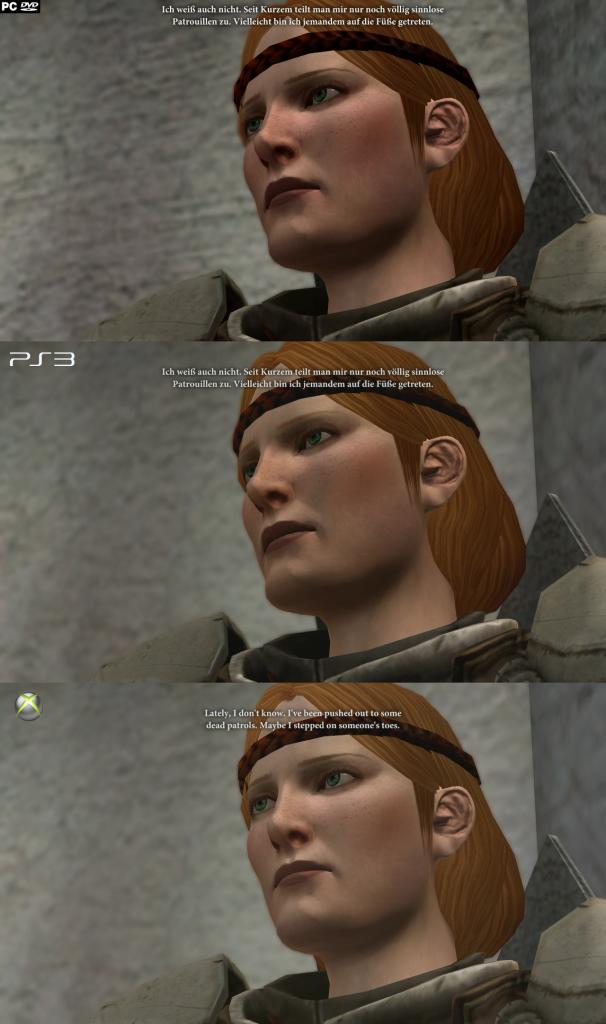 [07/03/2011] Der Dragon Age 2-Grafikvergleich: PC (oben) vs. Playstation 3 (Mitte) und Xbox 360 (unten). (7)