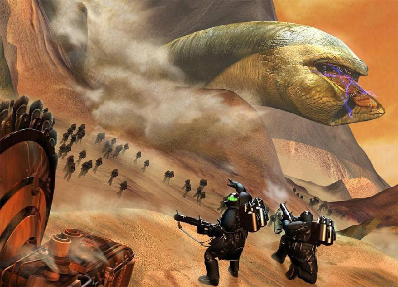 [08/03/2011] Dune - Auf dem Wüstenplanten Dune existiert die Droge Spice in Unmengen. Ohne diese Substanz sind intergalaktische Reisen so gut wie unmöglich. Außerdem verlängert sie das Leben der Menschen. Ergo: Wer das Spice kontrolliert, der kontrolliert das Universum.