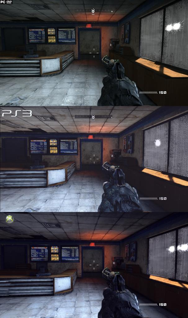 [14/03/2011] In der PC-Version können Sie die Menükarte lesen. Spielen Sie an der Konsole, ist das nicht möglich. Achten Sie auch auf die Beleuchtung der Fensterbank.