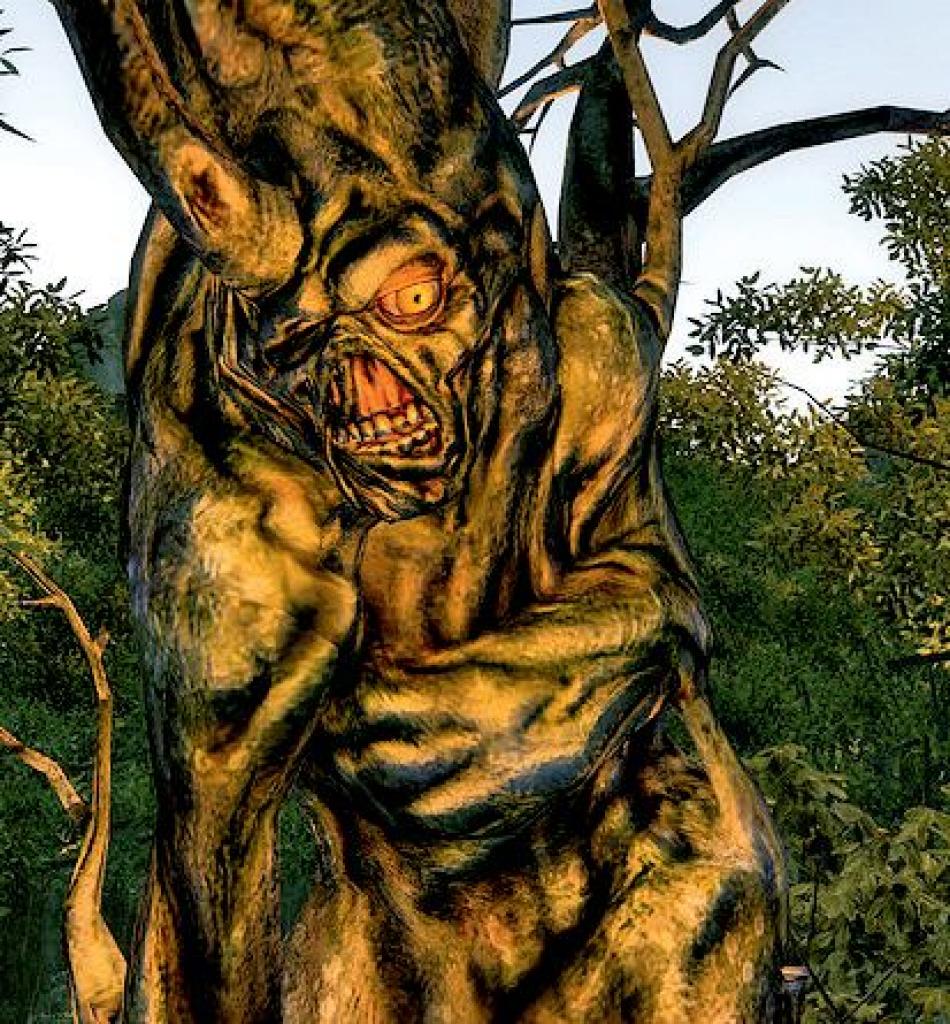 [28/04/2011] Bob der Baum ist einer der abgefahrensten Charaktere in Fallout 3. In ihm steckt ein alter Bekannter der Serie, denn der Ghul Harold tauchte bereits in Fallout und Fallout 2 auf. Stück für Stück umhüllte Bob - auch gerne mal Herbert genannt - den guten alten Harold und so leben die beiden inzwischen in perfekter Symbiose zusammen und sorgen für ein klein wenig Idylle im Ödland von Washington.