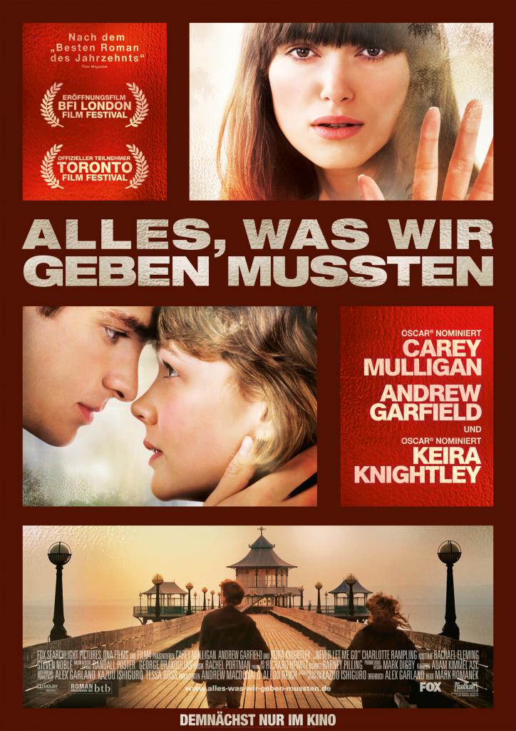 [12/04/2011] Alles, was wir geben mussten - ab Donnerstag im Kino