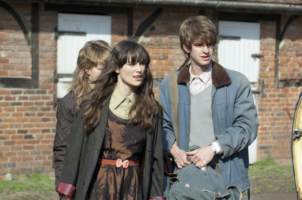 [12/04/2011] Keira Knightley, Andrew Garfield und Carey Mulligan sind das tragende Trio der Handlung
