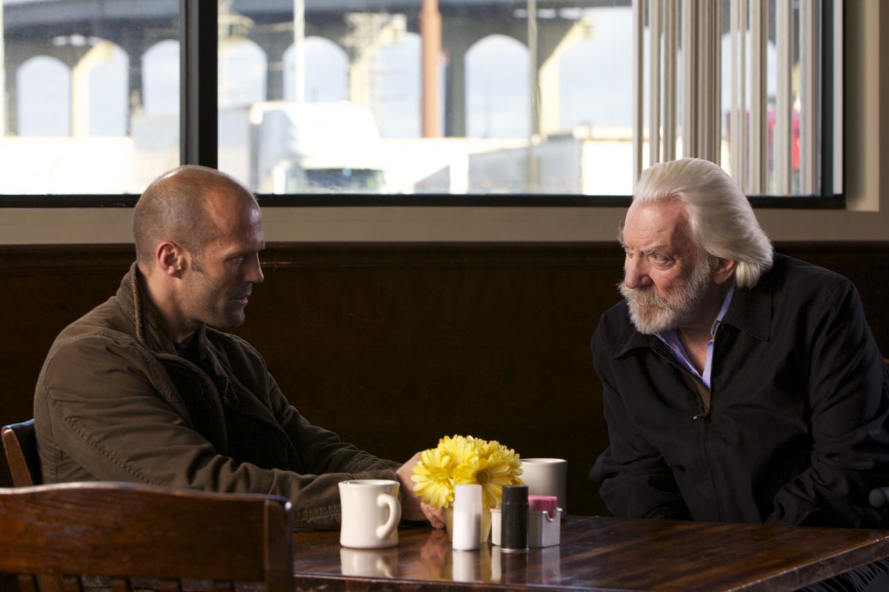 [05/04/2011] Jason Statham und Donald Sutherland