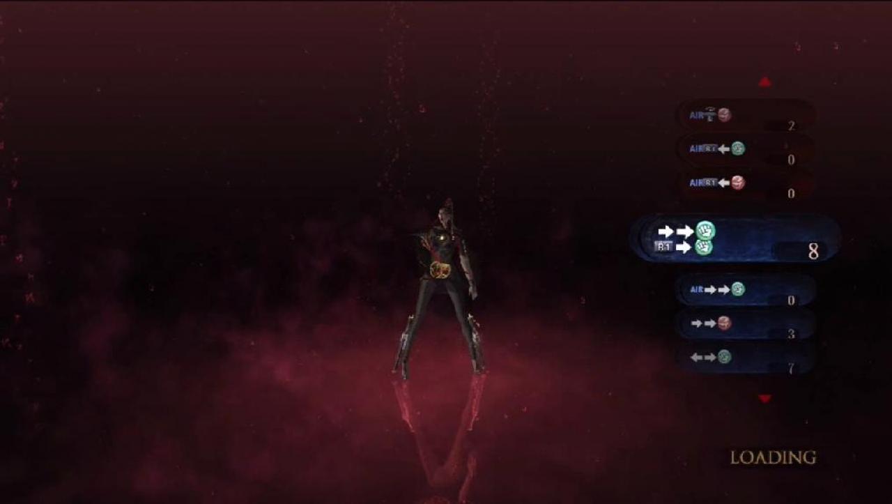 [06/04/2011] Training in der Pause (Bayonetta) Gute Vorsätze hin oder her: Am Ende greift man doch immer auf das klassische Buttonmashing zurück. Schön, dass man zumindest während der Ladezeiten an Kombos feilen kann. In aller Ruhe, versteht sich.