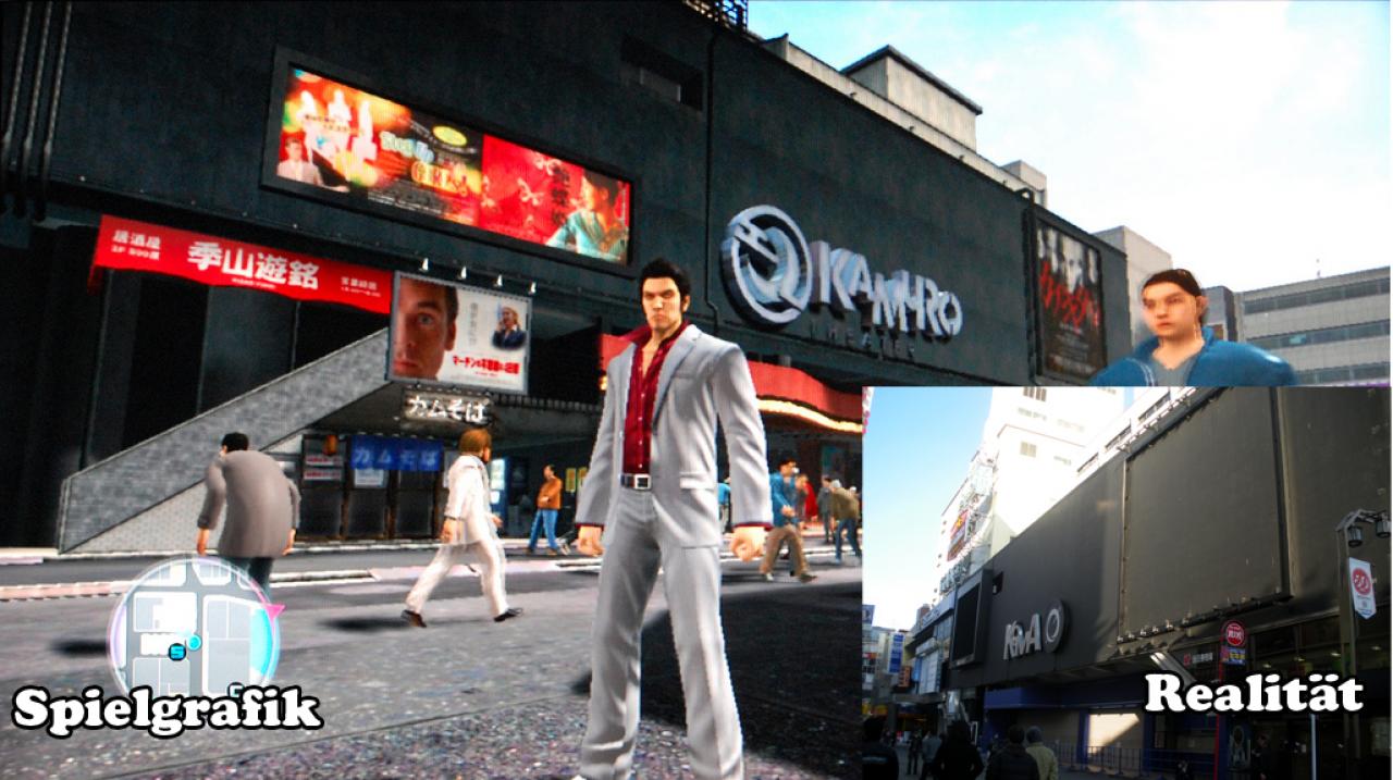 [19/04/2011] Das bekannte Shinjuku Koma Theater findet sich selbstverständlich auch in Yakuza 2 wieder.