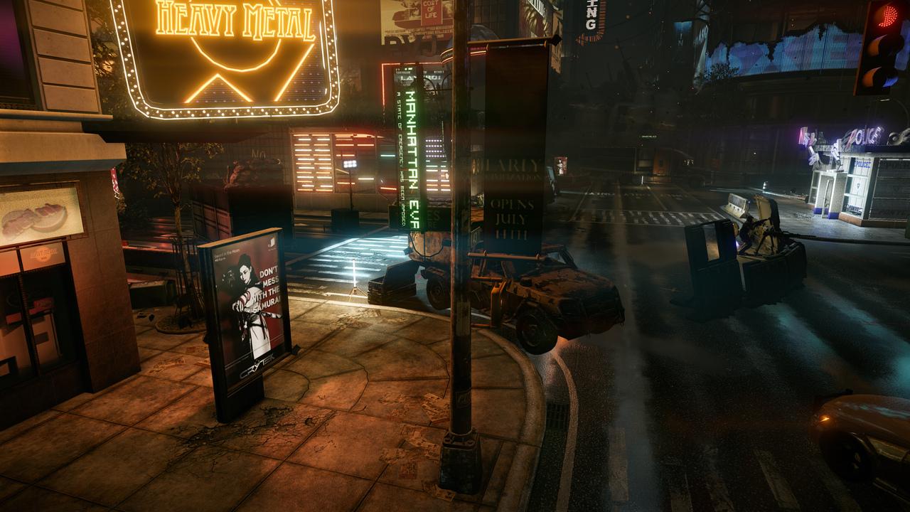 [10/04/2011] In den späteren Levels beeindruckt Crysis 2 durch effektvolle Nachtaufnahmen und teilweise beeindruckende Reflektionen. Die Beleuchtung des Spiels ist mehr als gelungen. (1)