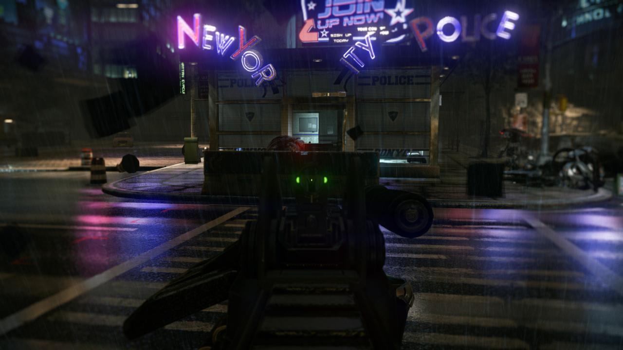 [10/04/2011] In den späteren Levels beeindruckt Crysis 2 durch effektvolle Nachtaufnahmen und teilweise beeindruckende Reflektionen. Die Beleuchtung des Spiels ist mehr als gelungen. (4)