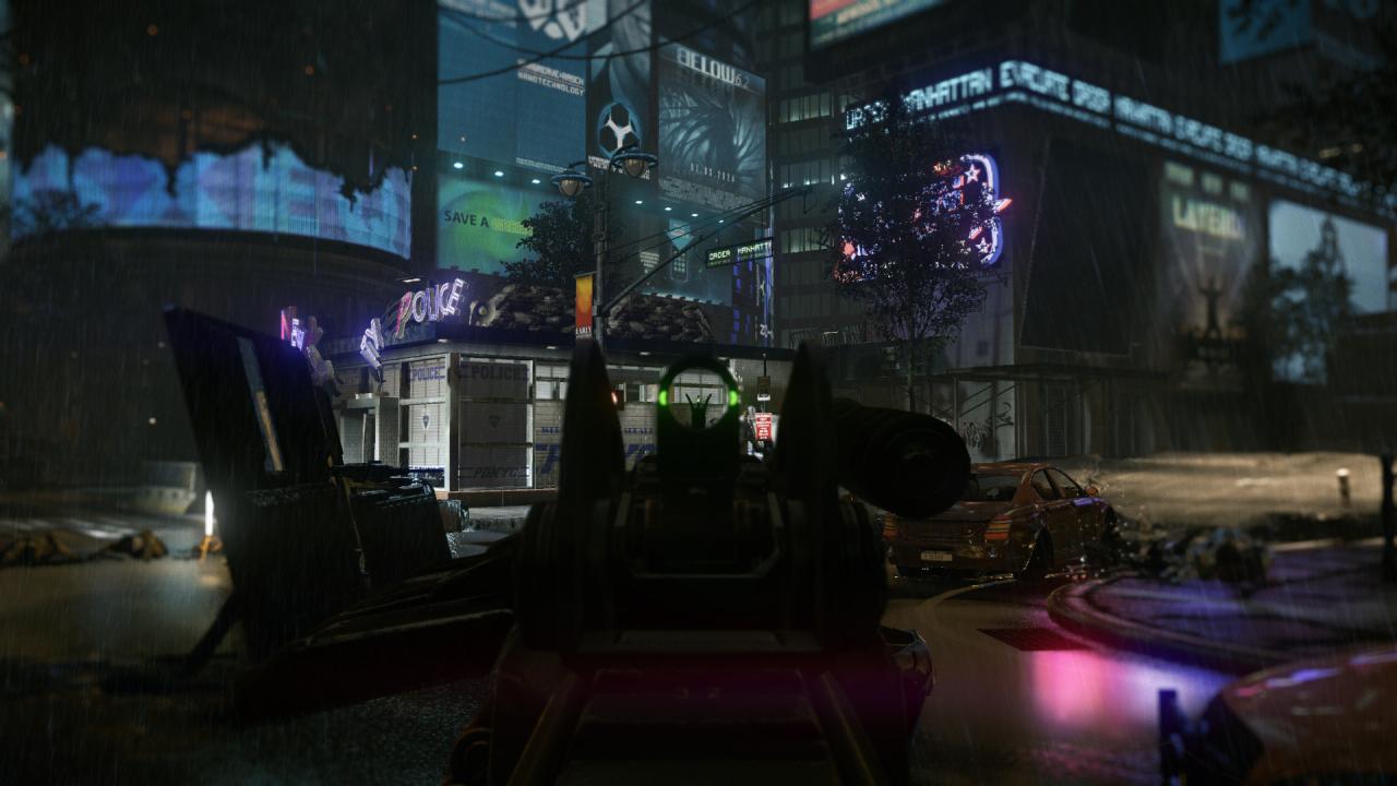 [10/04/2011] In den späteren Levels beeindruckt Crysis 2 durch effektvolle Nachtaufnahmen und teilweise beeindruckende Reflektionen. Die Beleuchtung des Spiels ist mehr als gelungen. (5)