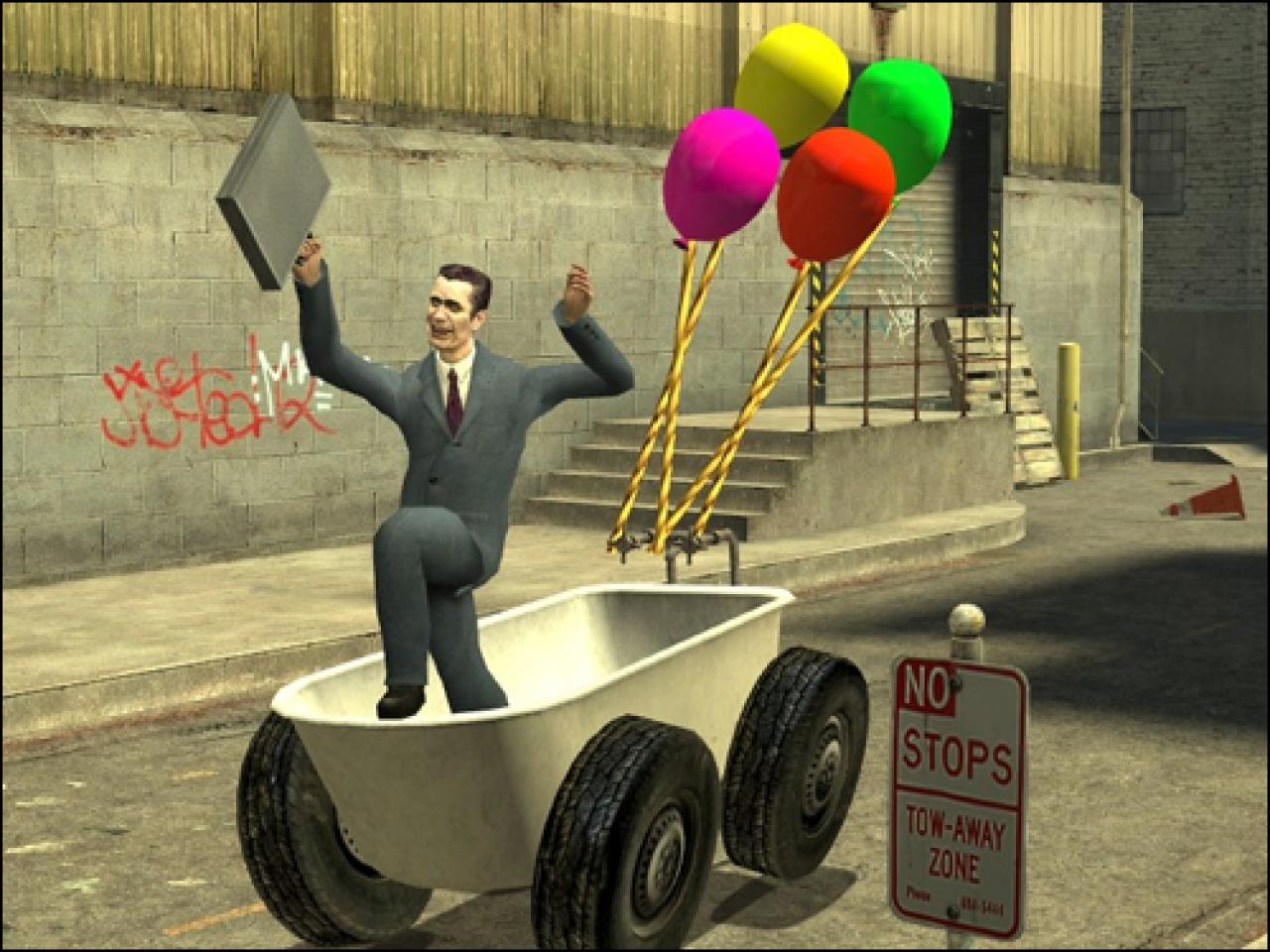[14/04/2011] Ein besonders schweres, weil auf Zufällen basierendes Achievement erwartet Spieler der Half Life-Modifikation Garry's Mod. Um 