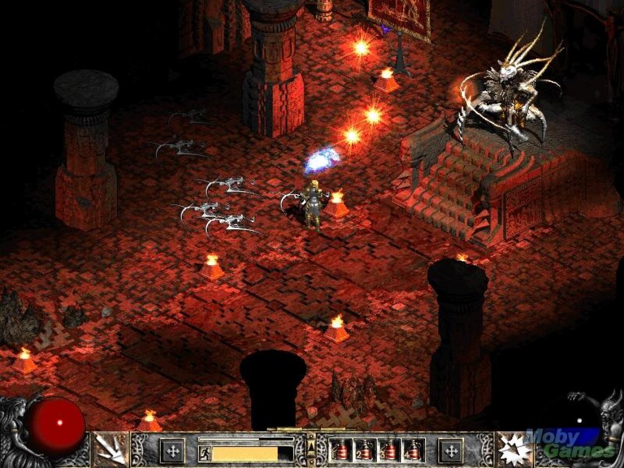 [18/05/2011] Große Bosskämpfe machen einen großen Teil des Charmes der Diablo-Reihe aus. Im Bild: Diablo 2.