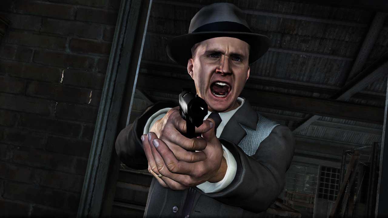 [18/05/2011] Der Gesichtsausdruck von Cole Phelps aus L.A. Noire wirkt sehr realistisch. Der Konsolen-Krimi setzt in Sachen Mimikdarstellung Maßstäbe.