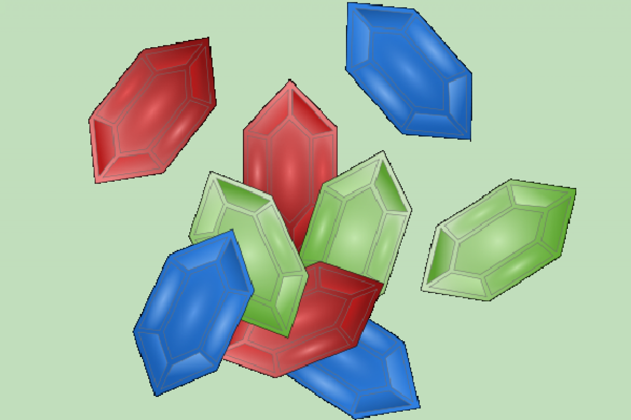 [23/05/2011] 7 -Rupees (Zelda) - Edelsteine sind im realen Leben vom beträchtlichen Wert, aber äußerst selten. Ganz anders hingegen imFantasy-Königreich Hyrule. Hier wachsen die sogenannten Rupees, verschiedenfarbige Kristalle, in Büschen und hohem Gras.