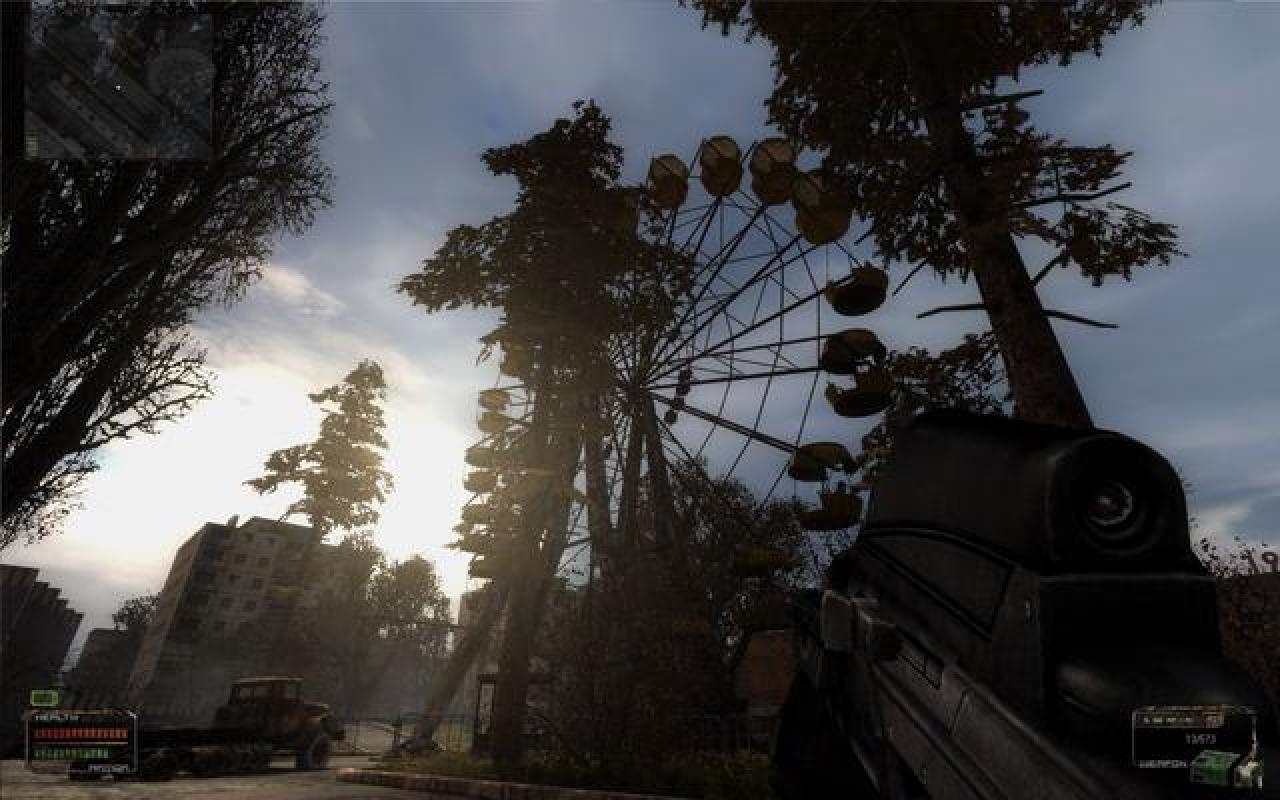 [03/05/2011] Stalker - Der Ausflug in die radioaktiv verstrahlte Zone rund um den havarierten Unglücksreaktor Tschernobyl bleibt PC-Spielern vorbehalten. Aufgrund der nahezu fotorealistischen Grafik, glaubt man tatsächtlich vor Ort zu sein. 