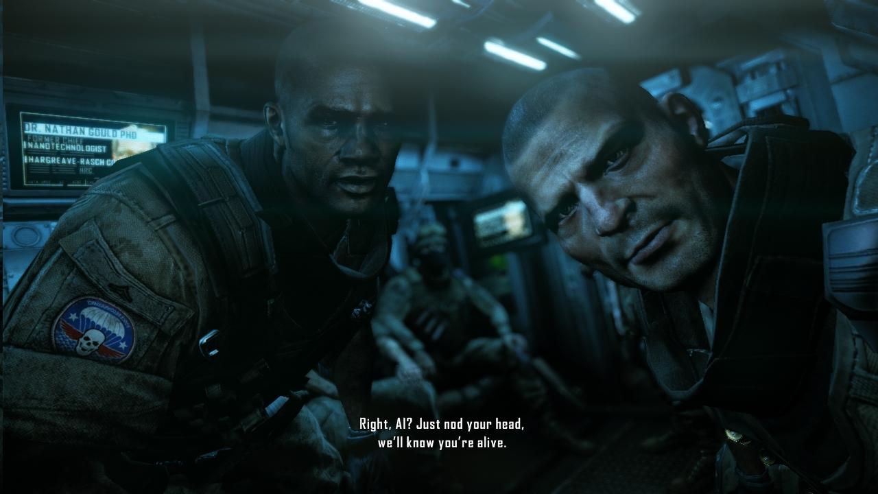 [19/05/2011] Crysis 2: - Die Grafik ist hervorragend, das trifft auch auf die Gesichter zu. Das sieht man besonders an den vielen Details auf den Gesichtern. Selbst kleinste Narben und Falten sind noch gut zu erkennen. 