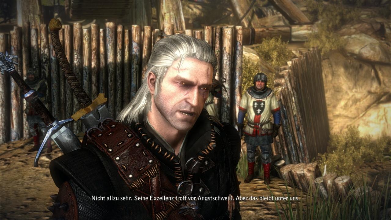 [16/05/2011] Die deutsche Fassung geht in Ordnung - auch wenn Geralt längst nicht so gut klingt wie in der englischen Version.