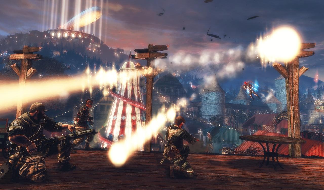 [08/06/2011] Brothers in Arms: Furious 4 bietet abgedrehte und bunte Schießereien. Ab 2012 können bis zu vier Spieler gleichzeitg Jagd auf virtuelle Nazis machen - aber nur per Import.