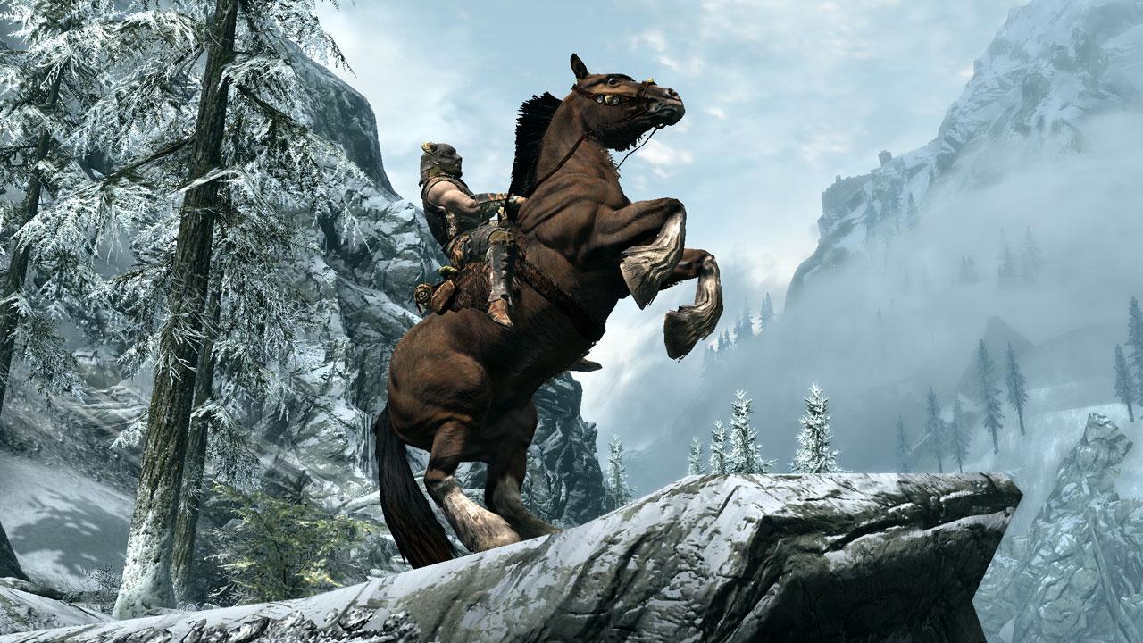 [08/06/2011] Dümmliche Kampfgefährten - Der Nutzen von Teammitgliedern in Kämpfen geht in vielen Videospielen gegen Null. In The Elder Scrolls: Skyrim ist sogar euer Pferd vom einem eindringlichen Todeswunsch beseelt. Damit das gute Tier nicht in Gegnerhorden springt und nach drei Sekunden ins virtuelle Gras beißt, muss man es in einiger Entfernung abstellen.