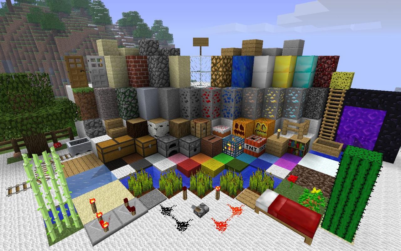 [11/07/2011] Minecraft Texture Pack: Faithful 32x32