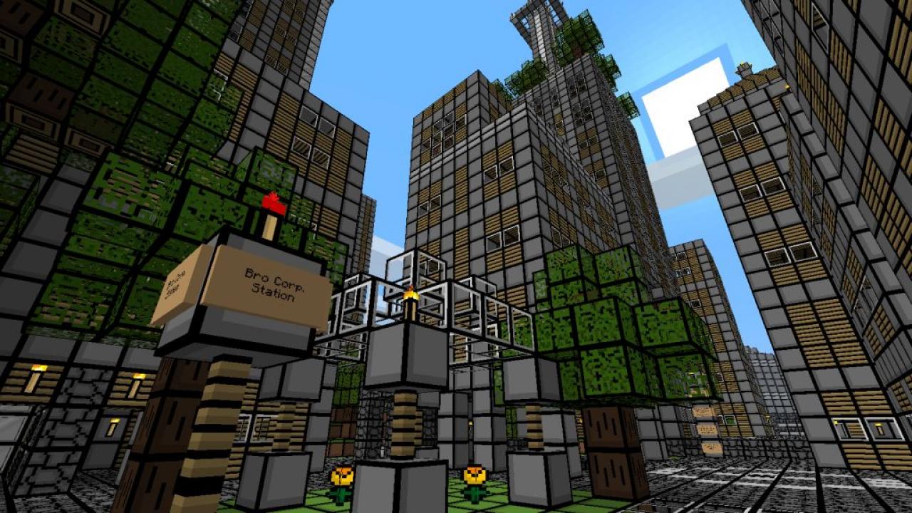 [11/07/2011] Minecraft Texture Pack: Qualjaks Cell Shaded