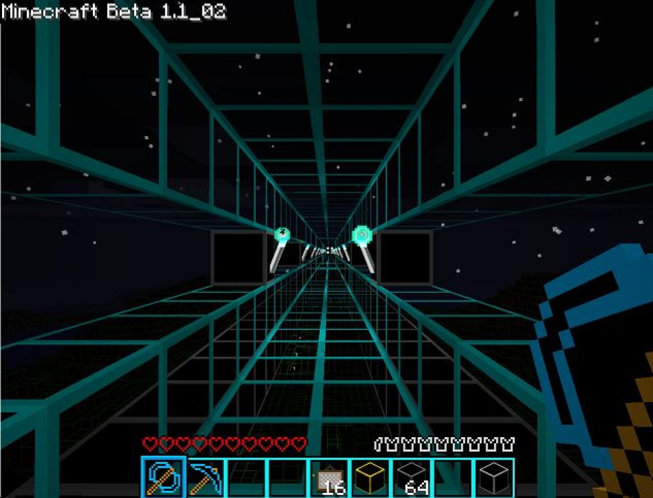 [11/07/2011] Minecraft Texture Pack - The Cel Pak - Tron: Grid