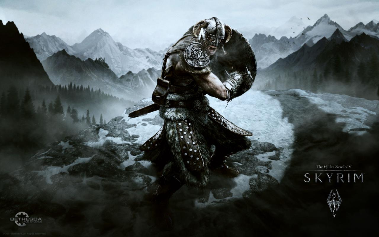[24/07/2011] Eines der offiziellen Wallpaper zu TESV: Skyrim
