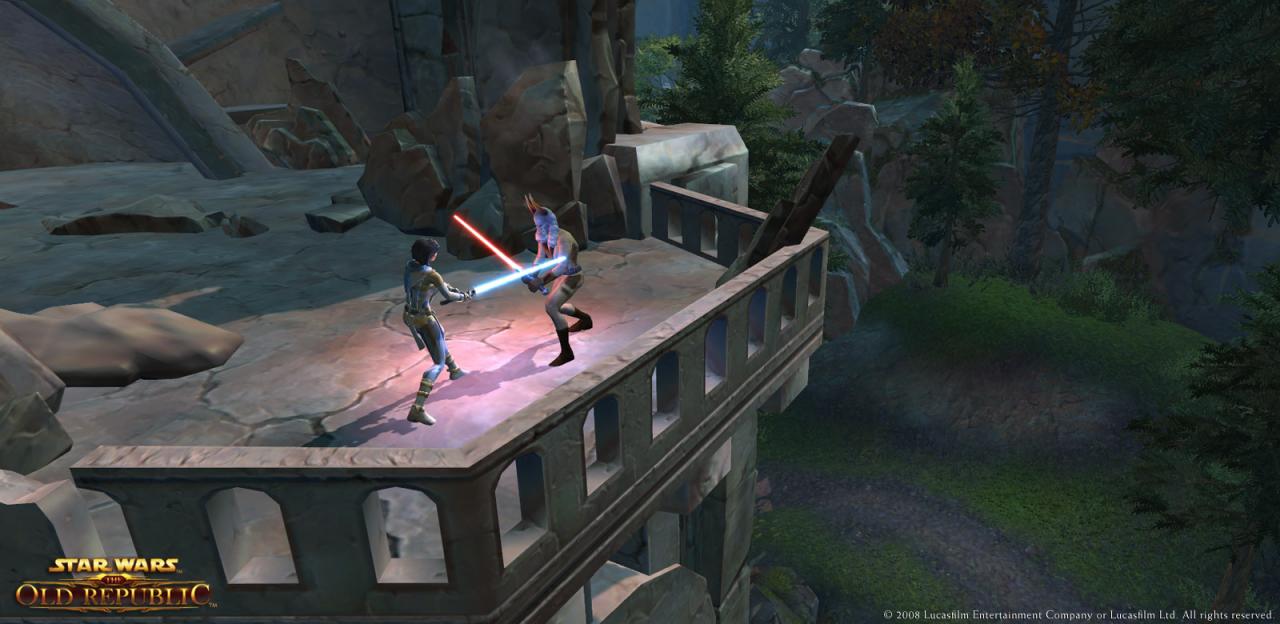 [13/07/2011] Hier sieht man einen Chagrianer im Kampf mit einem Jedi. In den neuen Star Wars Filmen taucht der Chagrianer Mas Amedda als stellvertretender Vorsitzende des galaktischen Senats auf. 