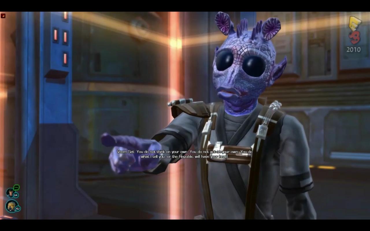 [13/07/2011] In Star Wars: The Old Republic wird man auch Rodianern begegnen. 