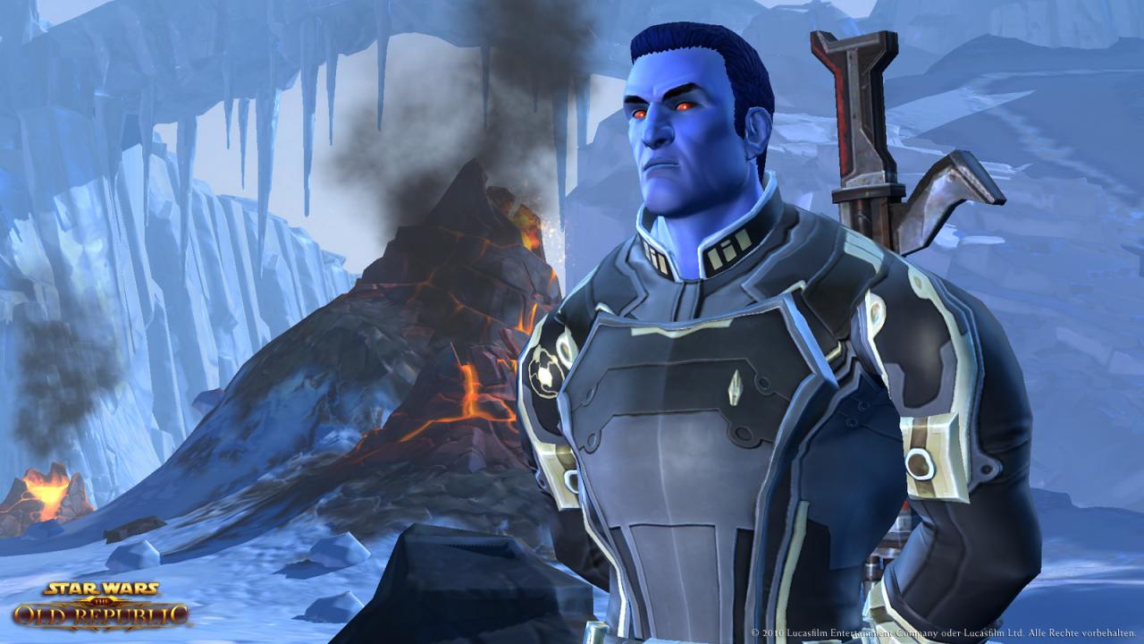 [13/07/2011] Als blauhäutiger Chiss kann man den Imperialen Agenten als Klasse im Star Wars-MMOG auswählen. 