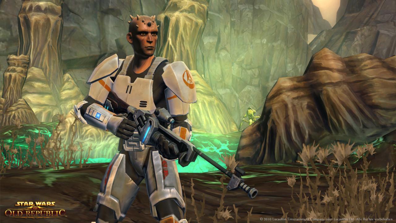 [13/07/2011] Nicht jeder Zabrak hat so starke Gesichts-Tätowierungen wie Darth Maul, der Fiesling aus Episode 1. 