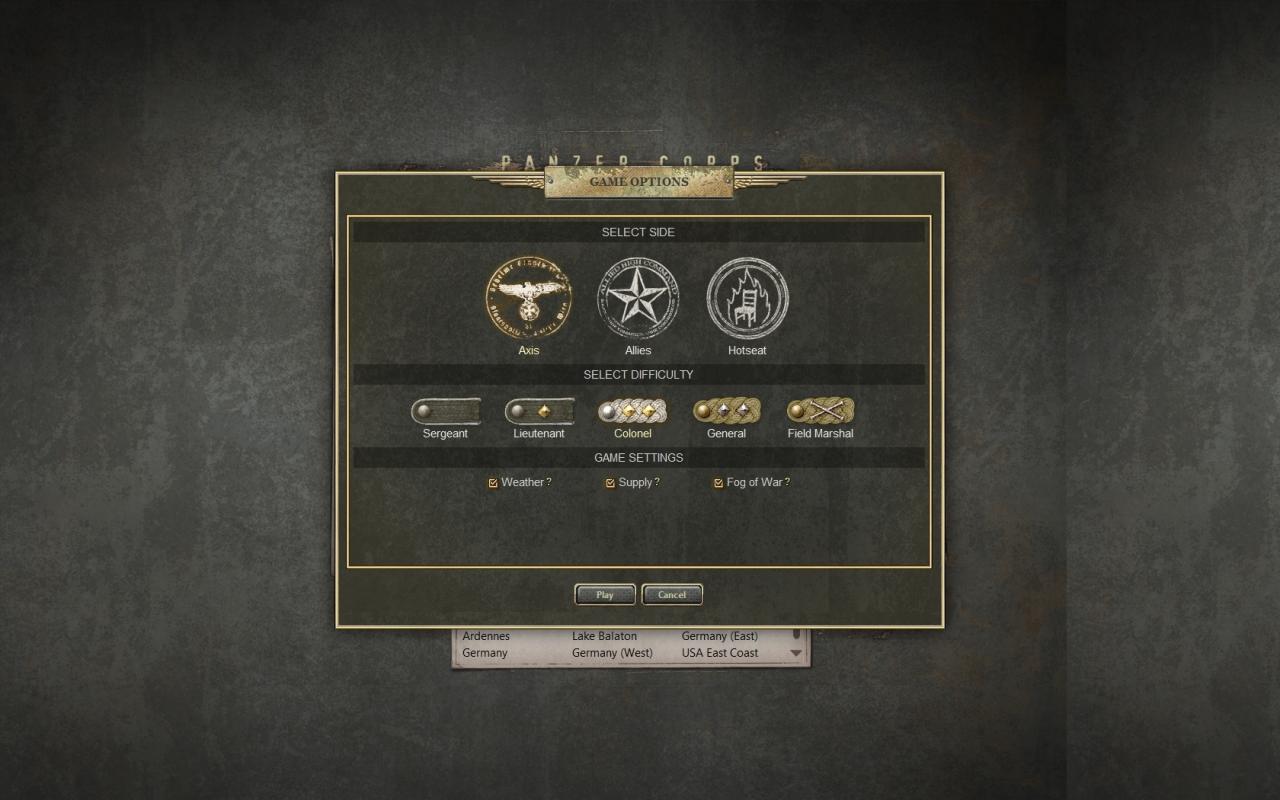 [15/07/2011] So sieht Panzer Corps: Wehrmacht in Aktion aus. Die zweckmäßige Präsentation täuscht: das Spiel ist nämlich eine wahre Perle im Strategie-Genre. (7)